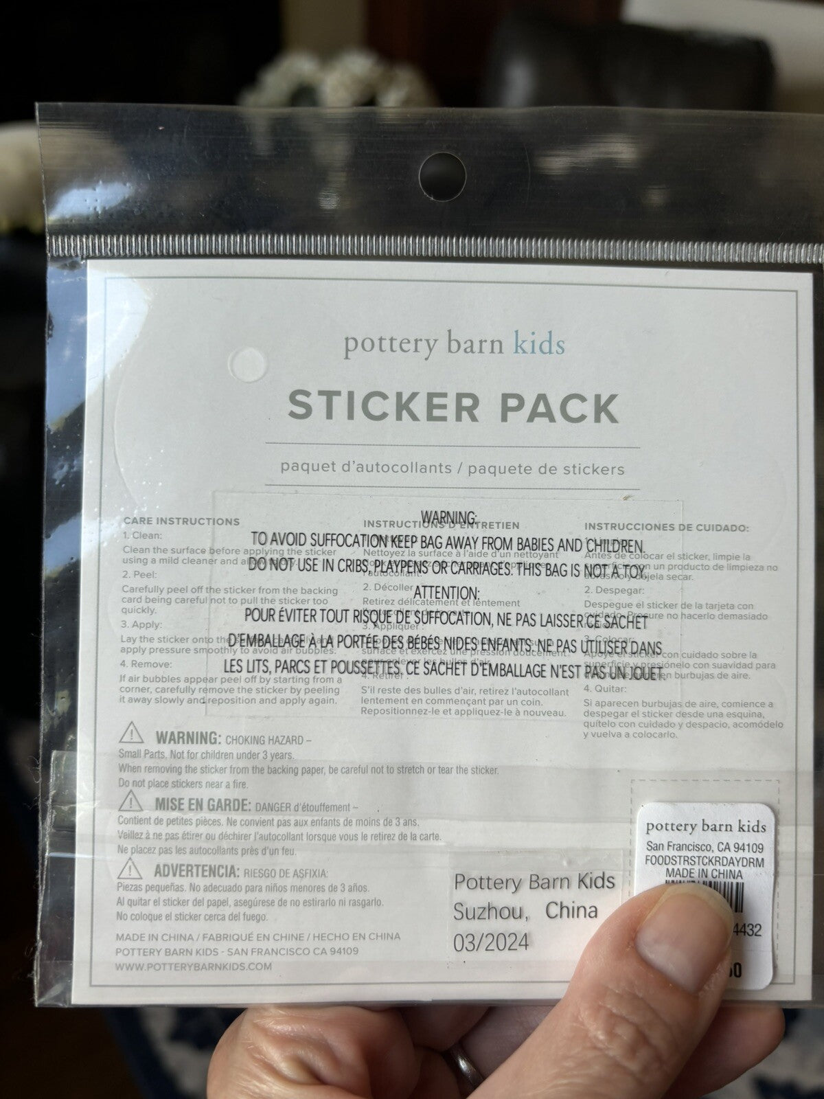 Pottery Barn School Disney Princess Unicorn Rainbow Girl Sticker Set + ICE ??  =