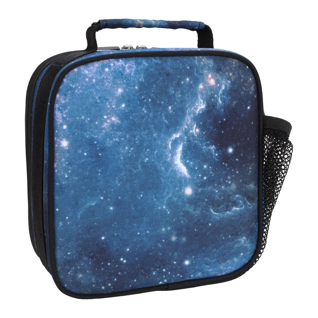Pottery barn School Disney Galaxy Supernova space star boy Lunch box+Patch set /
