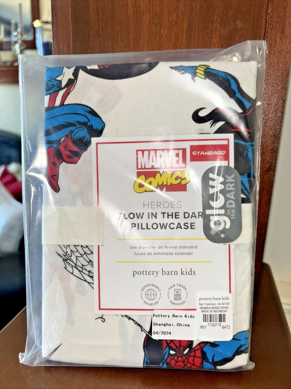 pottery barn Marvel Hero Avengers Disney Comic Star school Pillowcase SET 2 ??