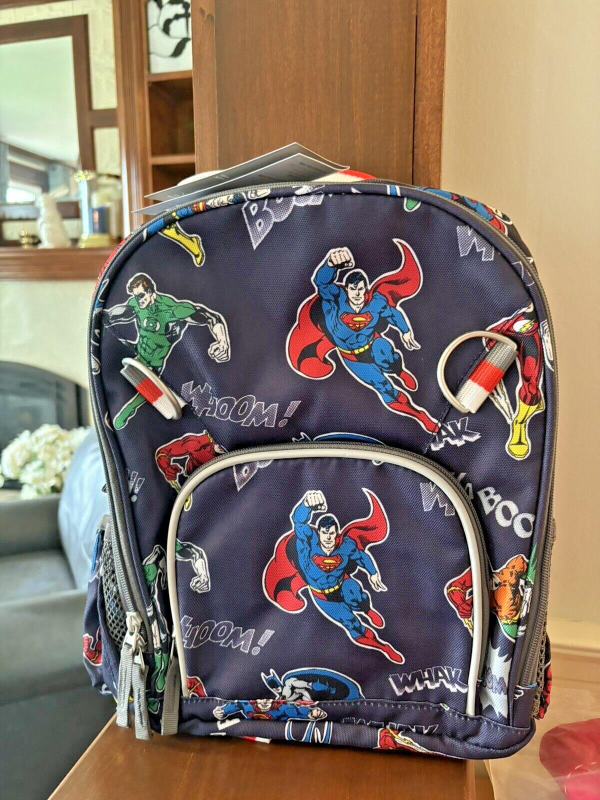 Pottery barn school Marvel BAPCKPACK WATER LUNCH Avengers Superman Travel set