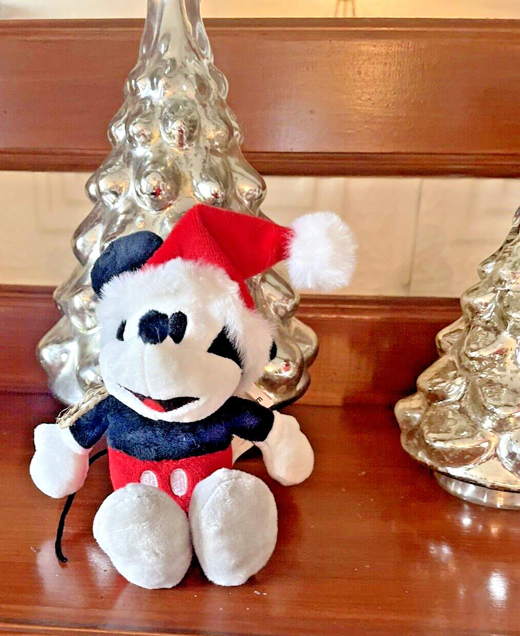 Disney Pottery Barn Mickey Mouse plush Holiday gift party birthday school kid -