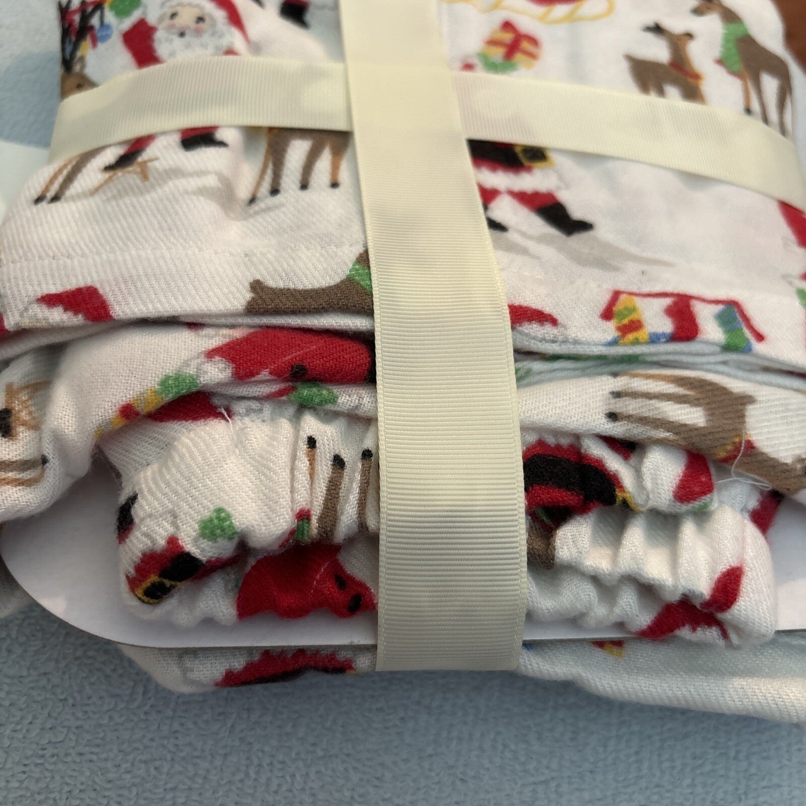 Pottery Barn Holiday Disney Rudolph Pajama , school gift Christmas Santa Deer [