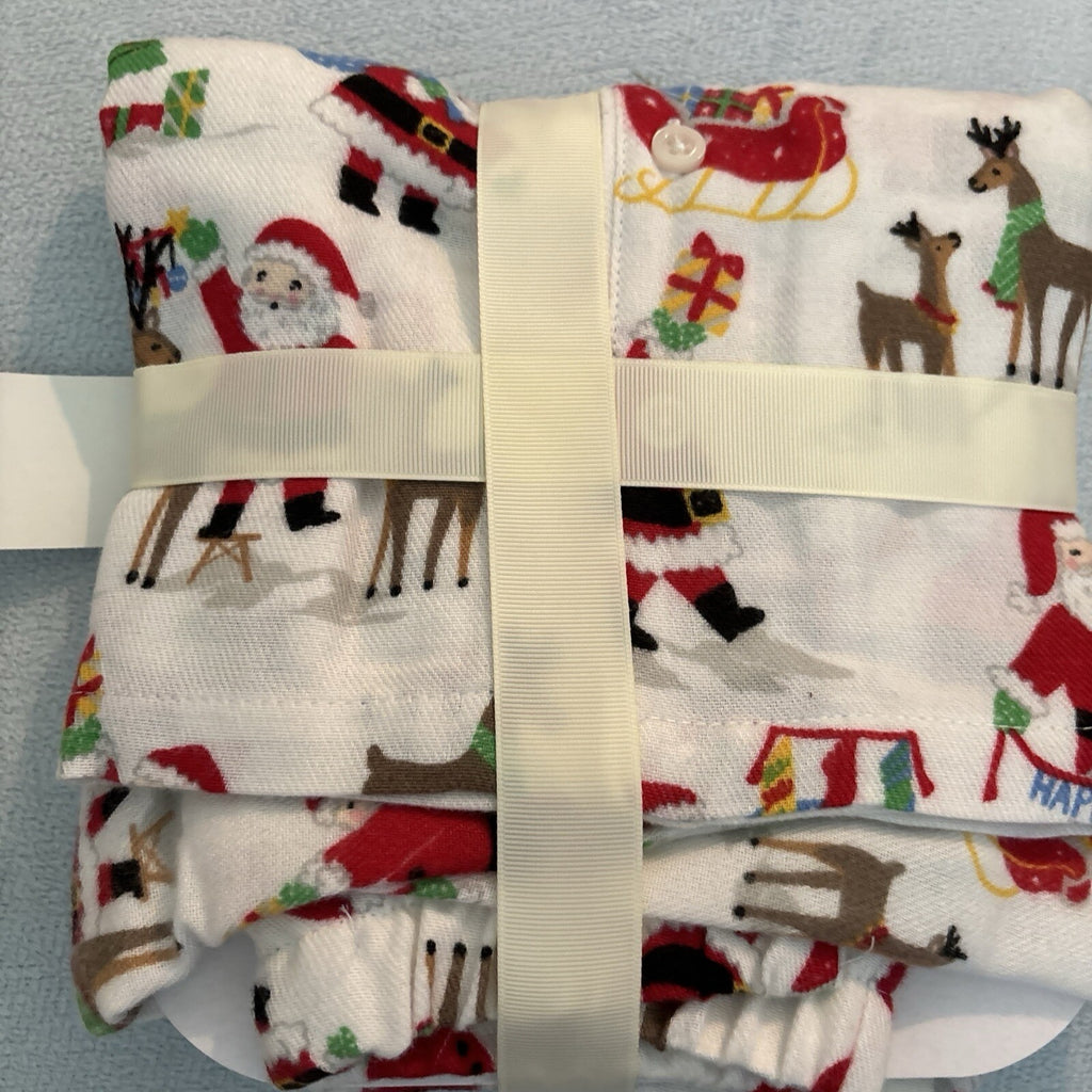 Pottery Barn Holiday Disney Rudolph Pajama , school gift Christmas Santa Deer [