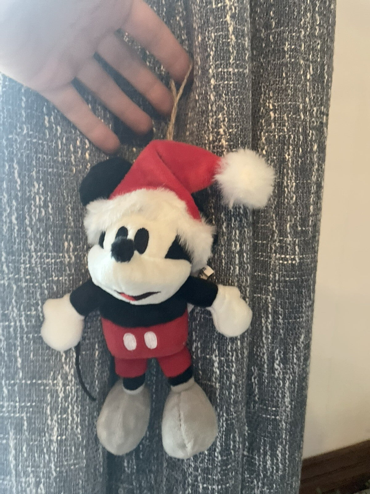 Disney Pottery Barn Mickey Mouse plush Holiday gift party birthday school kid -