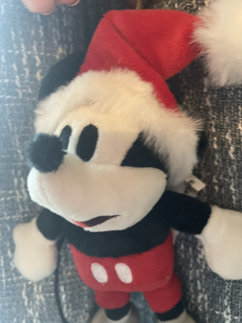 Disney Pottery Barn Mickey Mouse plush Holiday gift party birthday school kid -