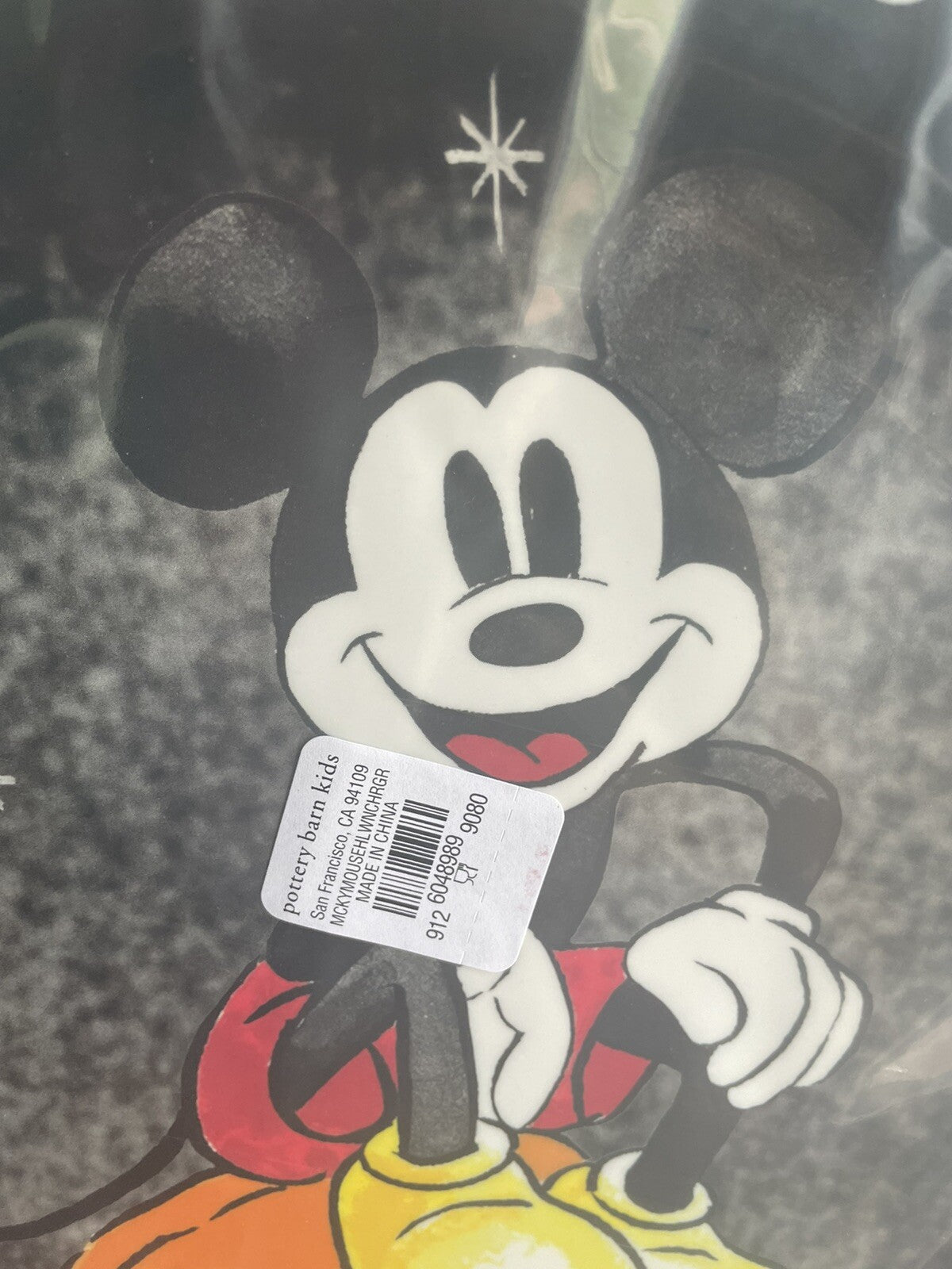 Disney Pottery Barn Plate Mickey Mouse Halloween Peanuts holiday party school r