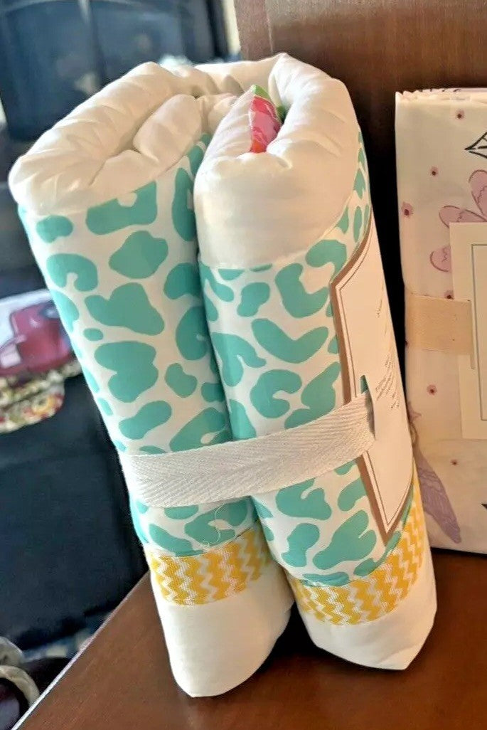 Disney Pottery Barn Princess pillowcase Star+Beach holiday sham girl Dot SET 2 y
