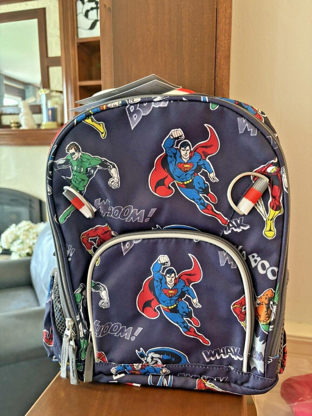 Pottery barn school Marvel BAPCKPACK WATER LUNCH Avengers Superman Travel set