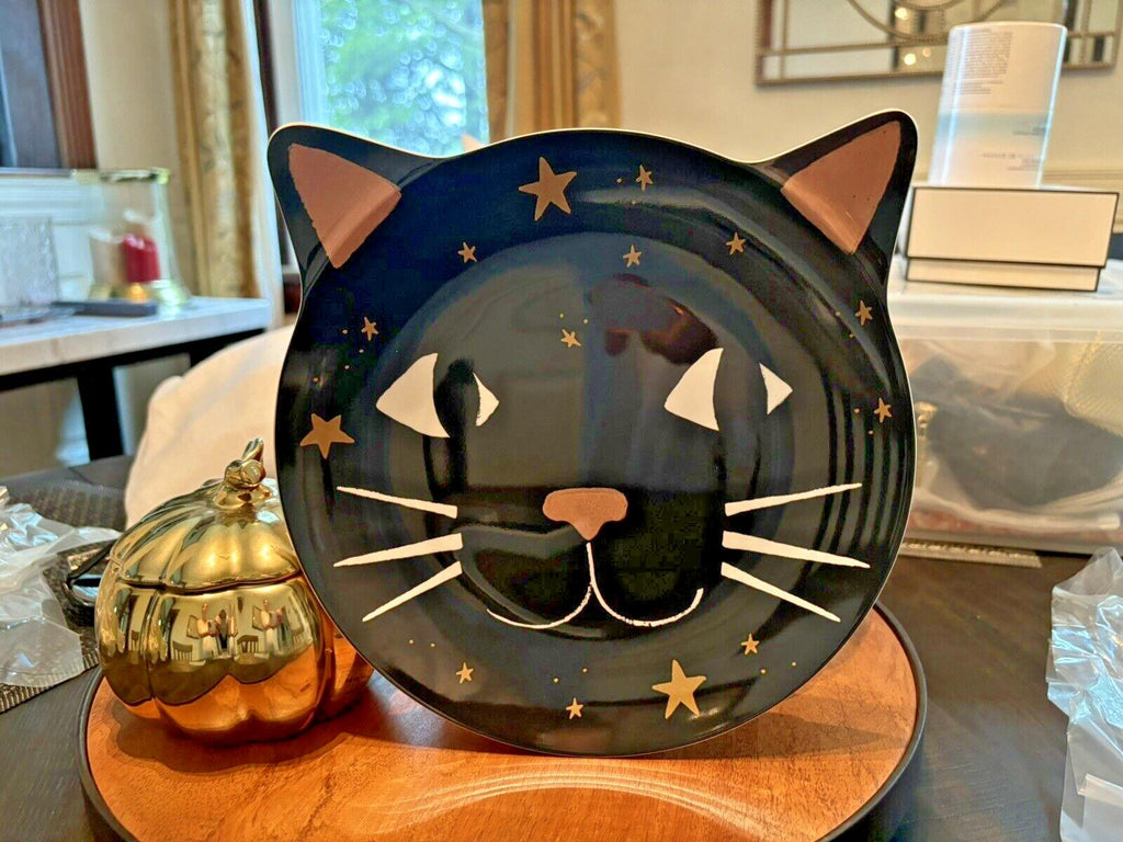 Pottery Barn Halloween Holiday party Black Cat Pumpkin Disney school kid SET 4 1