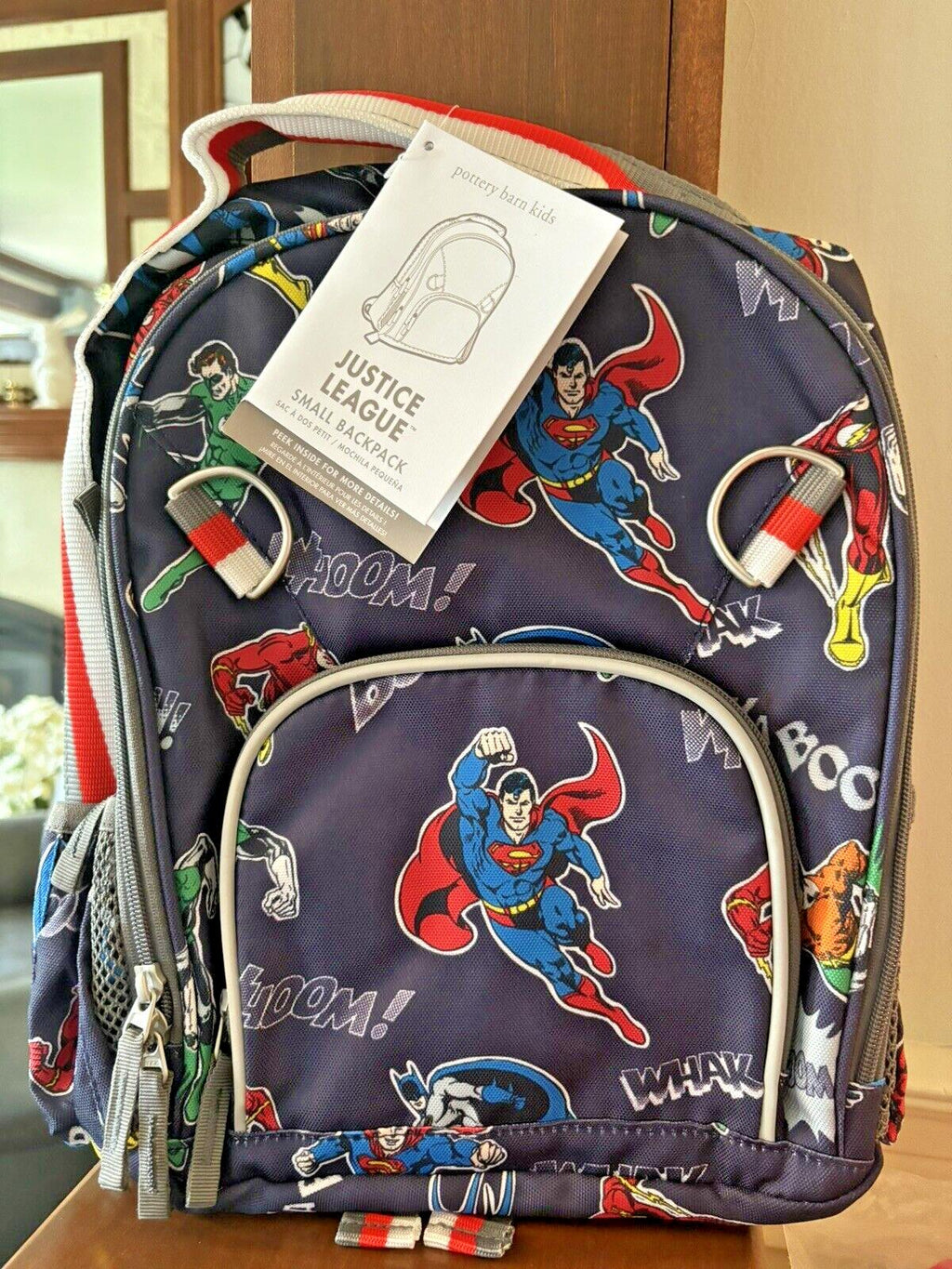 Pottery barn school Marvel BAPCKPACK WATER LUNCH Avengers Superman Travel set