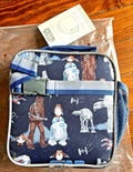 Pottery Barn Disney school LUNCH BAG STAR WARS jedi droid space boy travel 1
