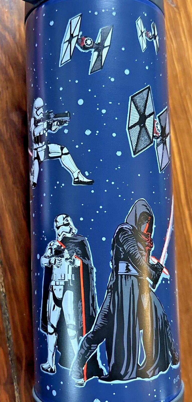 school Pottery barn STAR WARS Solo Water bottle jedi spaceship Travel storm .