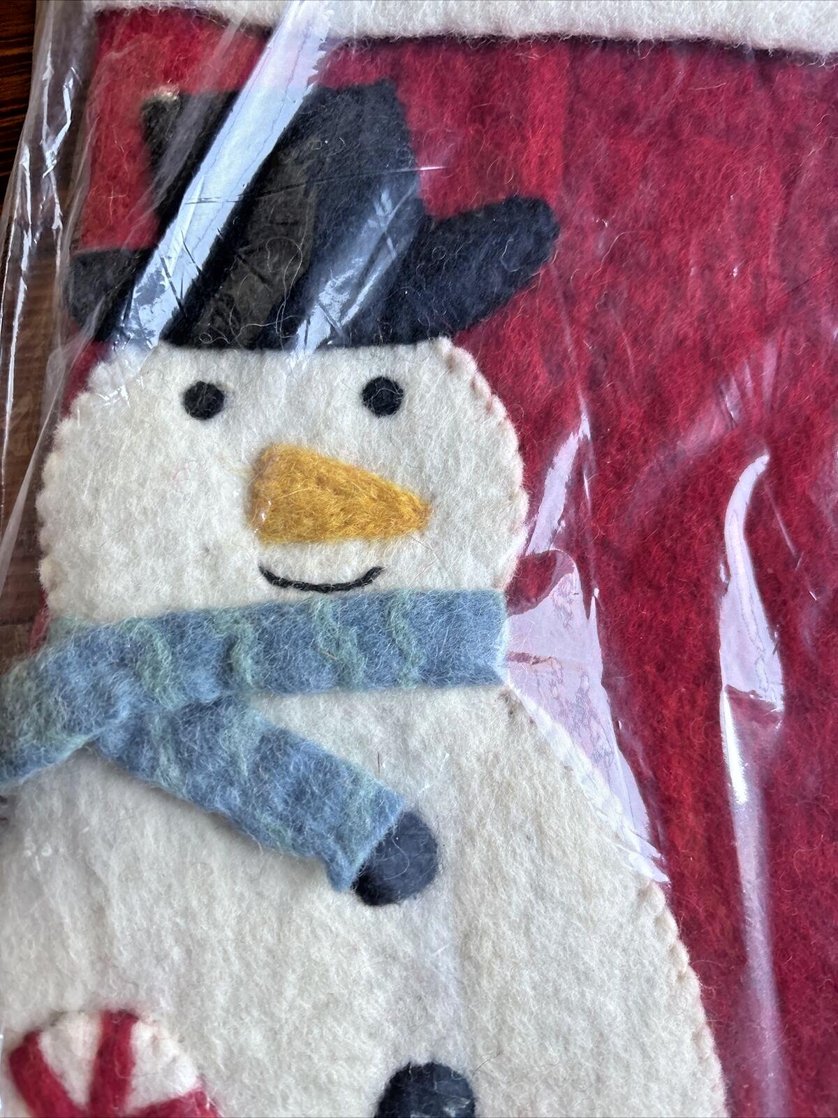 pottery barn Holiday Christmas stocking Snowman frosty Disney gift party '
