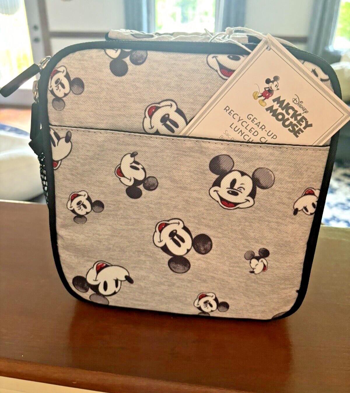 School Disney Pottery Barn MICKEY MOUSE LUNCH BOX bag holiday party travel =