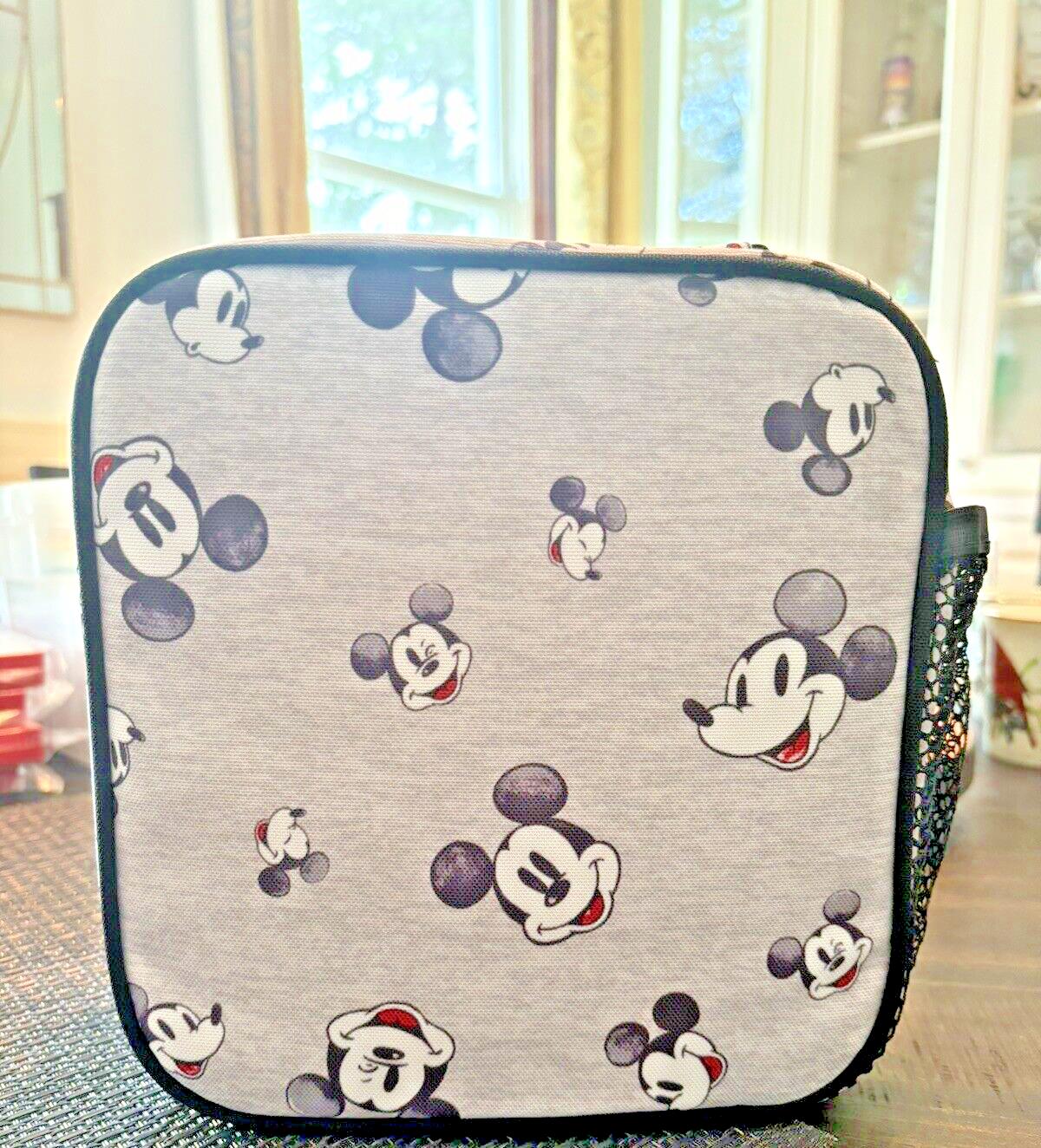 School Disney Pottery Barn MICKEY MOUSE LUNCH BOX bag holiday party travel =