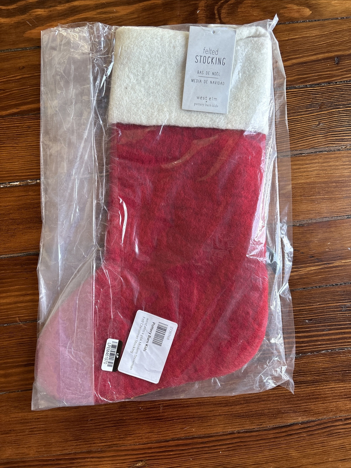 pottery barn Holiday Christmas stocking Snowman frosty Disney gift party '