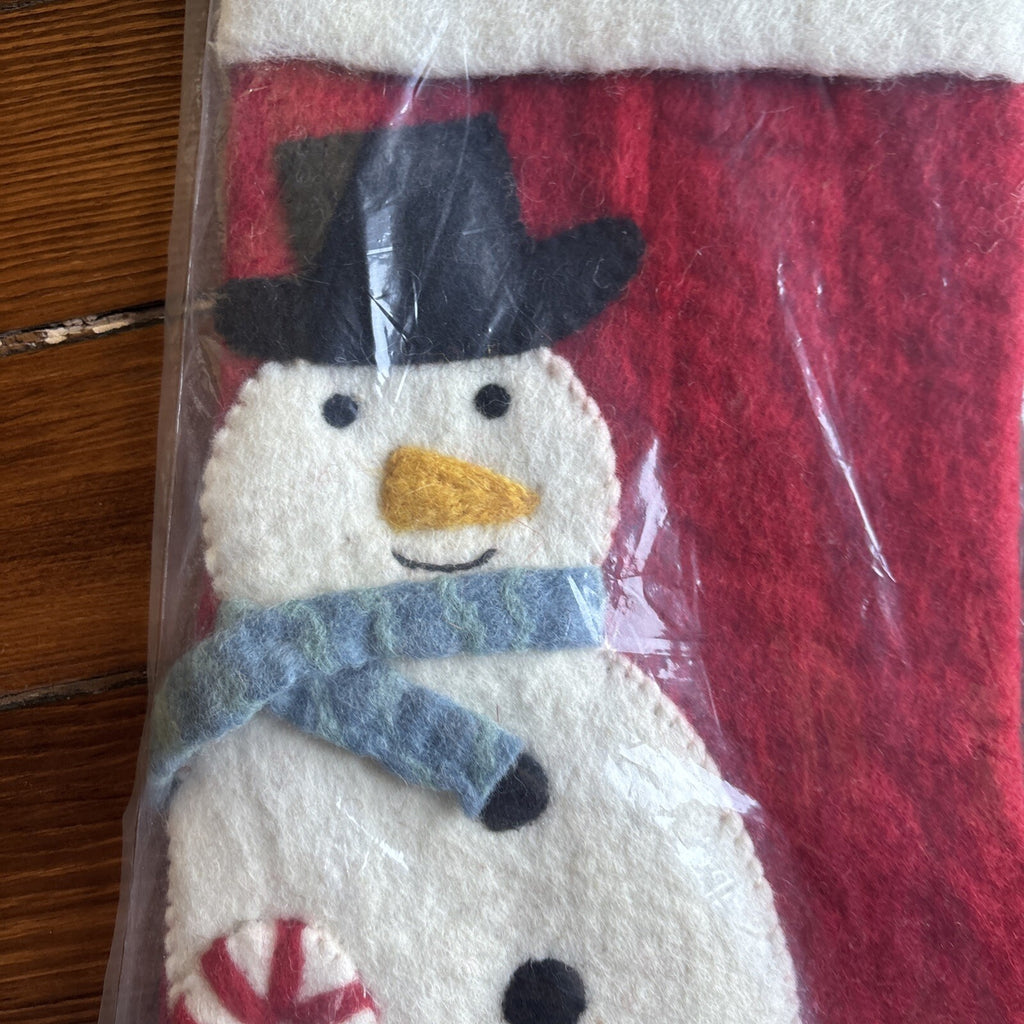 pottery barn Holiday Christmas stocking Snowman frosty Disney gift party '