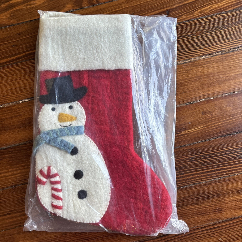 pottery barn Holiday Christmas stocking Snowman frosty Disney gift party '