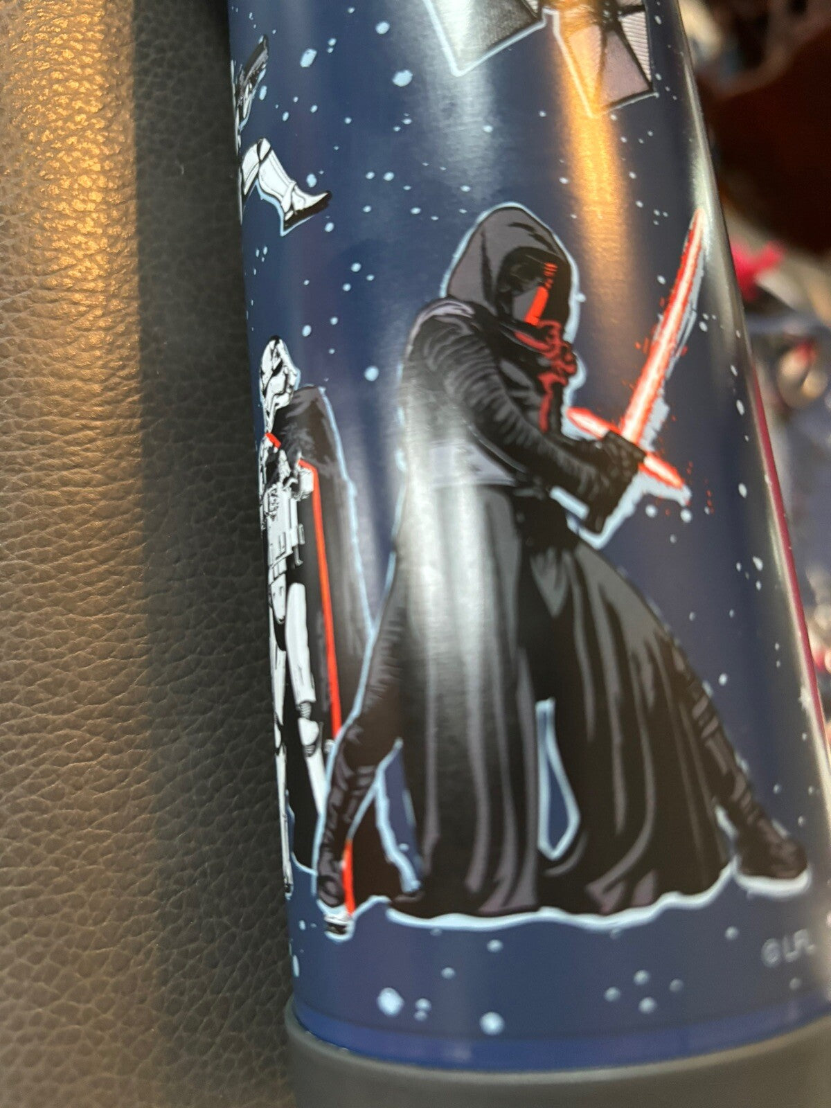 school Pottery barn STAR WARS Solo Water bottle jedi spaceship Travel storm .