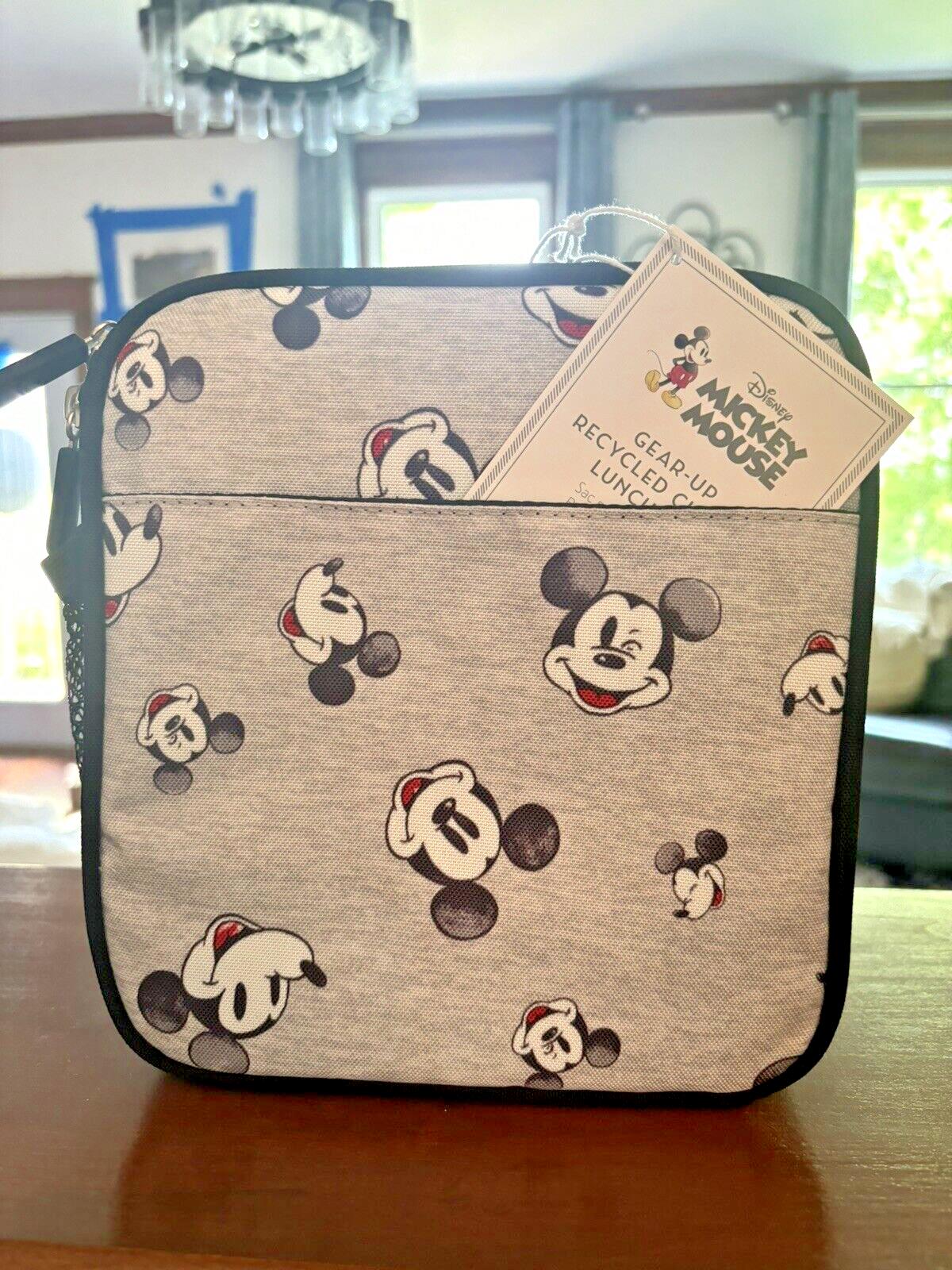 School Disney Pottery Barn MICKEY MOUSE LUNCH BOX bag holiday party travel =
