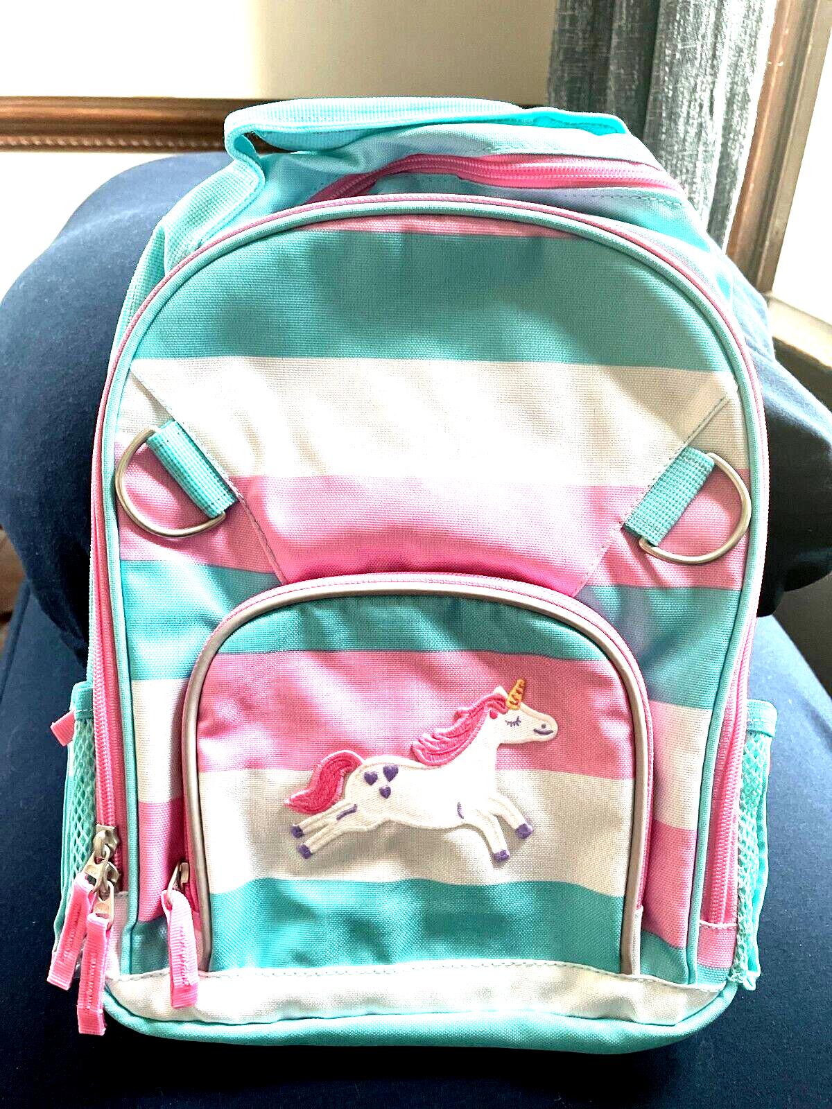 School Pre K backpack Pottery barn Unicorn rainbow Disney gift girl pink ?? .
