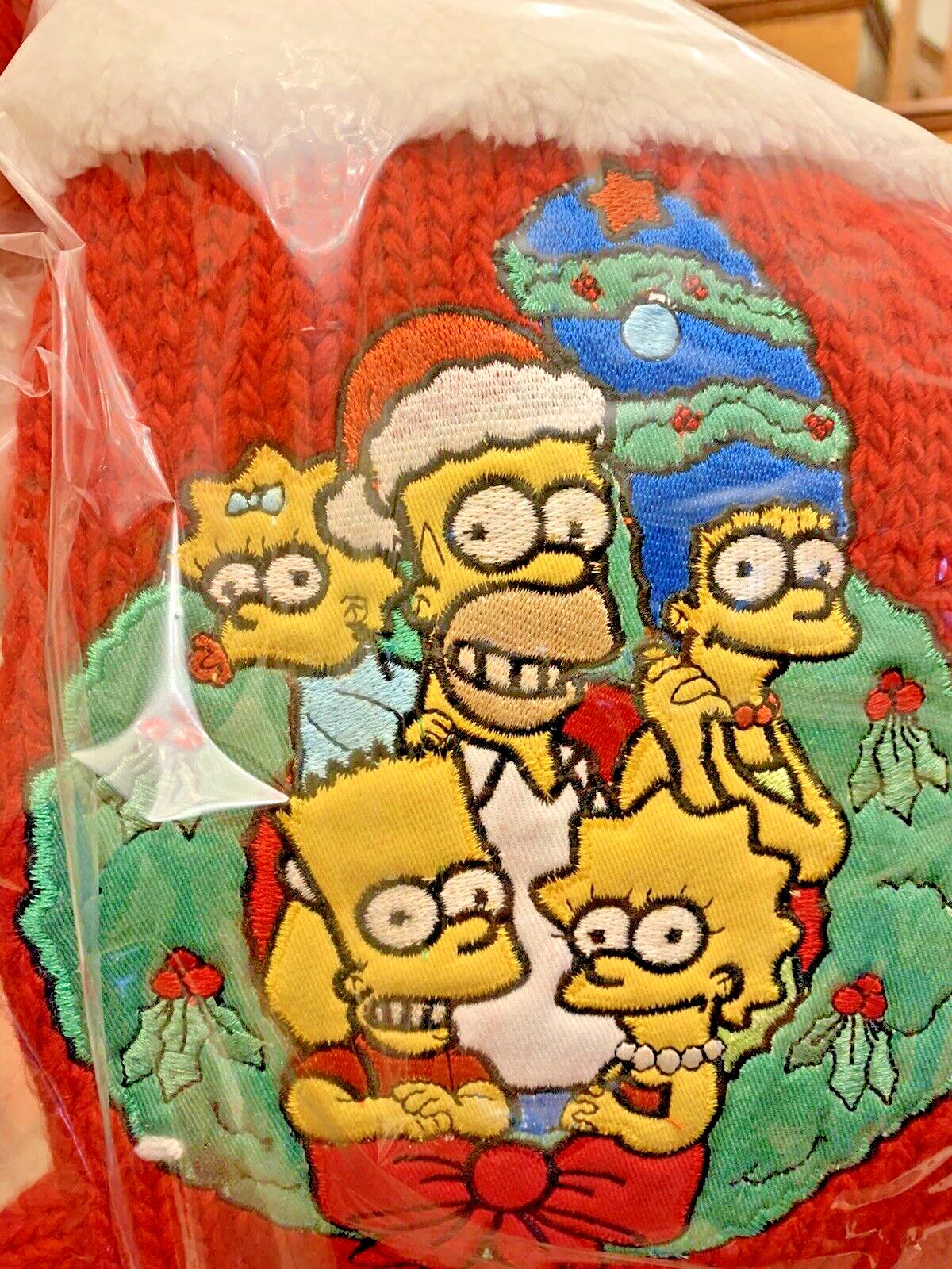 Pottery Barn Holiday Christmas stocking Simpsons Disney teen party gift school m