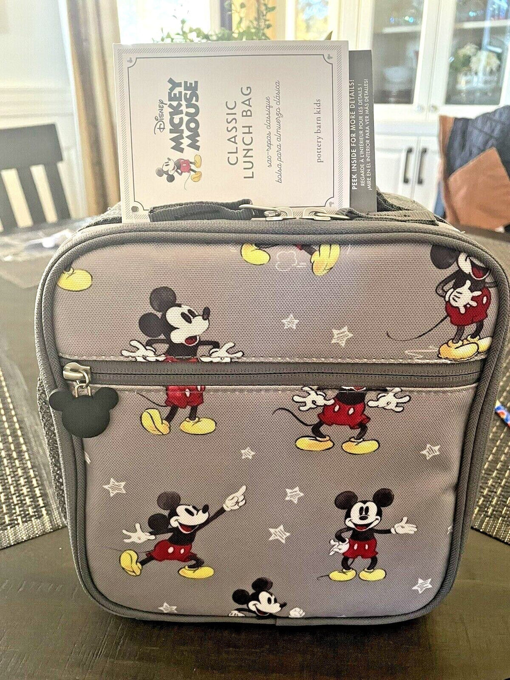Pottery barn School Mickey Mouse LUNCH Disney +1 bag Space dinosaur travel kid ,