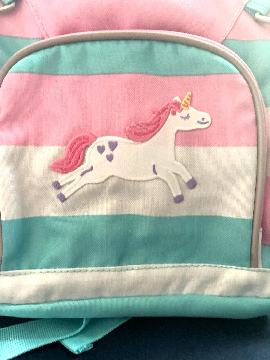 School Pre K backpack Pottery barn Unicorn rainbow Disney gift girl pink ?? .