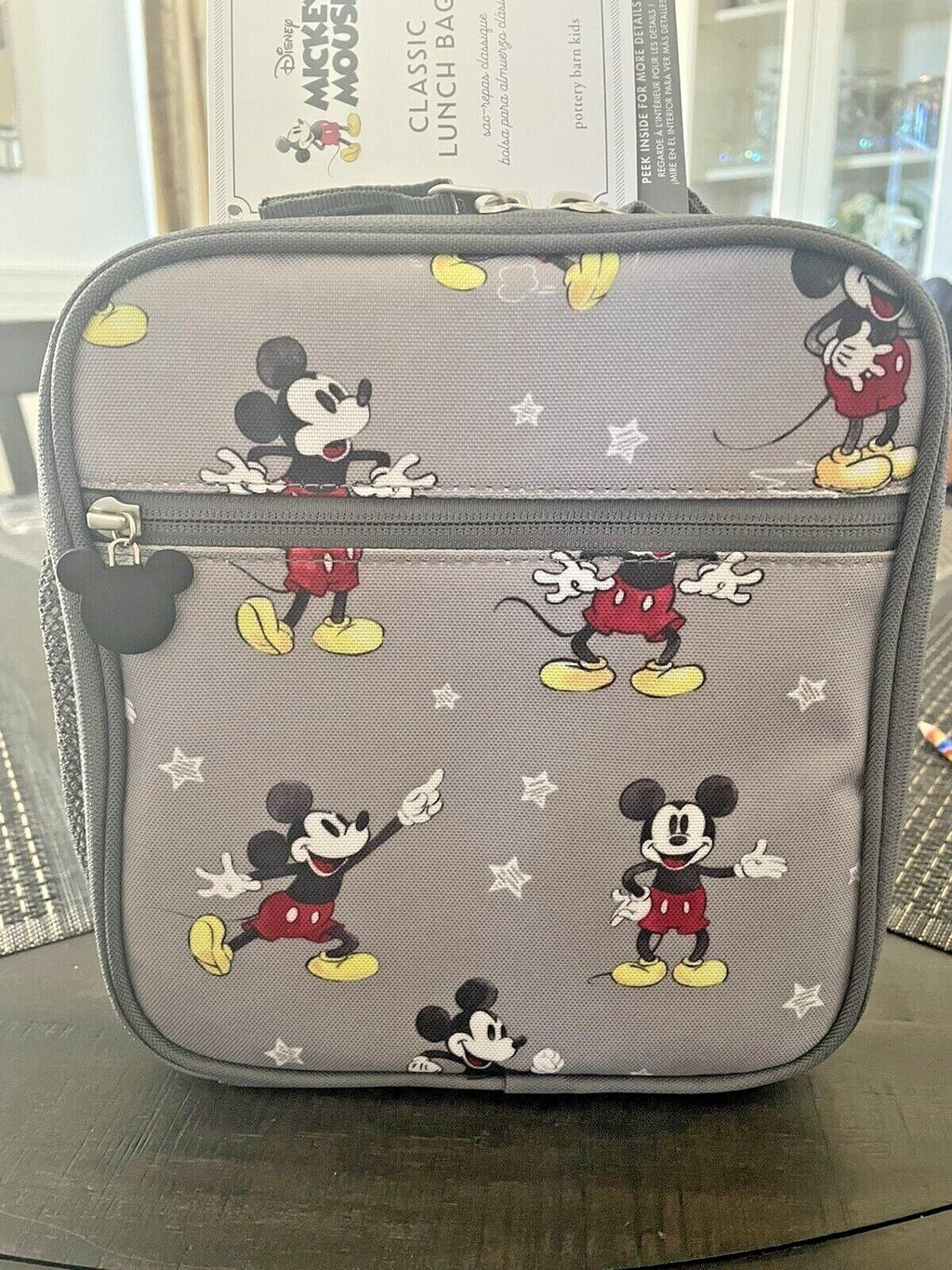 Pottery barn School Mickey Mouse LUNCH Disney +1 bag Space dinosaur travel kid ,