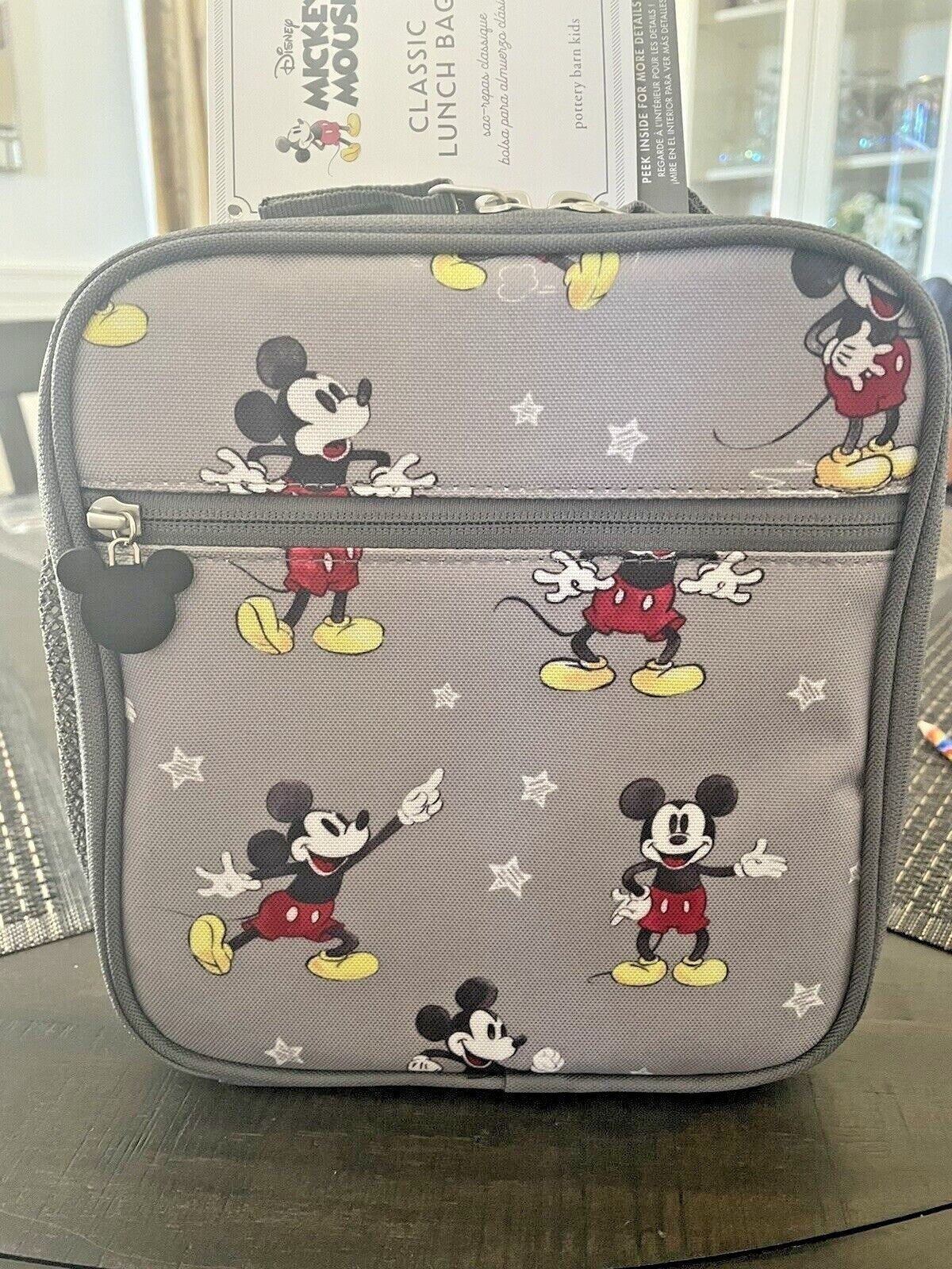 Pottery barn School Mickey Mouse LUNCH Disney +1 bag Space dinosaur travel kid ,