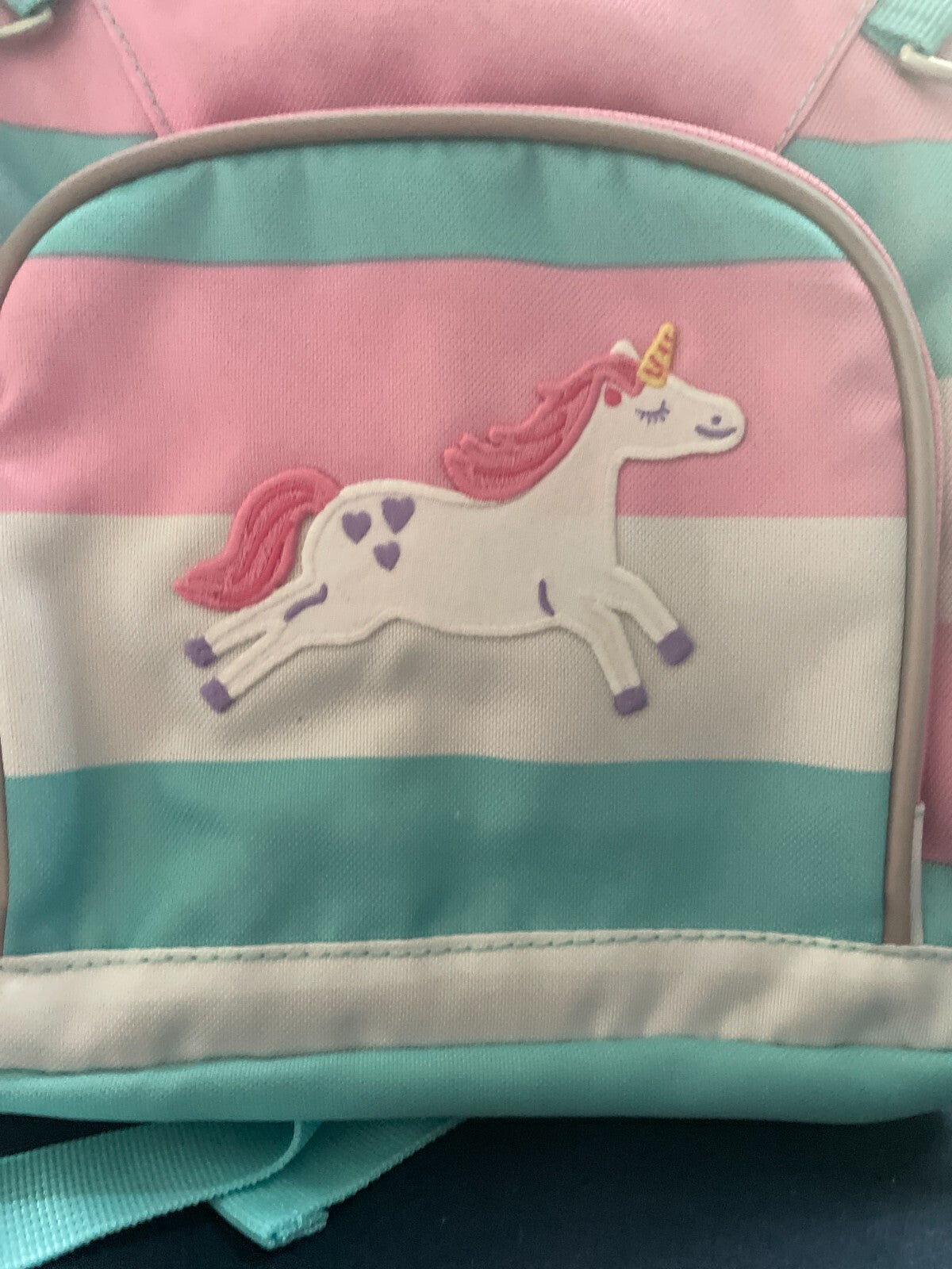 School Pre K backpack Pottery barn Unicorn rainbow Disney gift girl pink ?? .