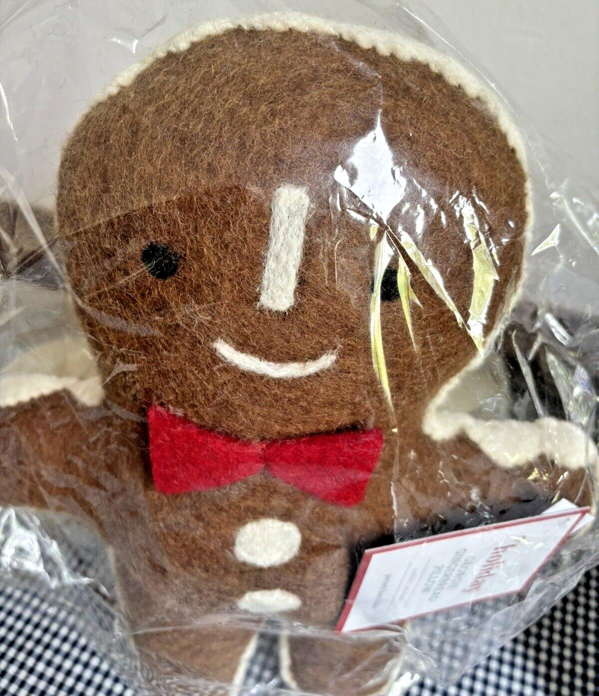 Pottery Barn Gingerbread Christmas Disney Holiday pillow gift Birthday kid r