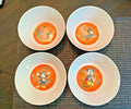 Disney Pottery Barn Mickey Mouse holiday Bowl Halloween party school SET 4 a