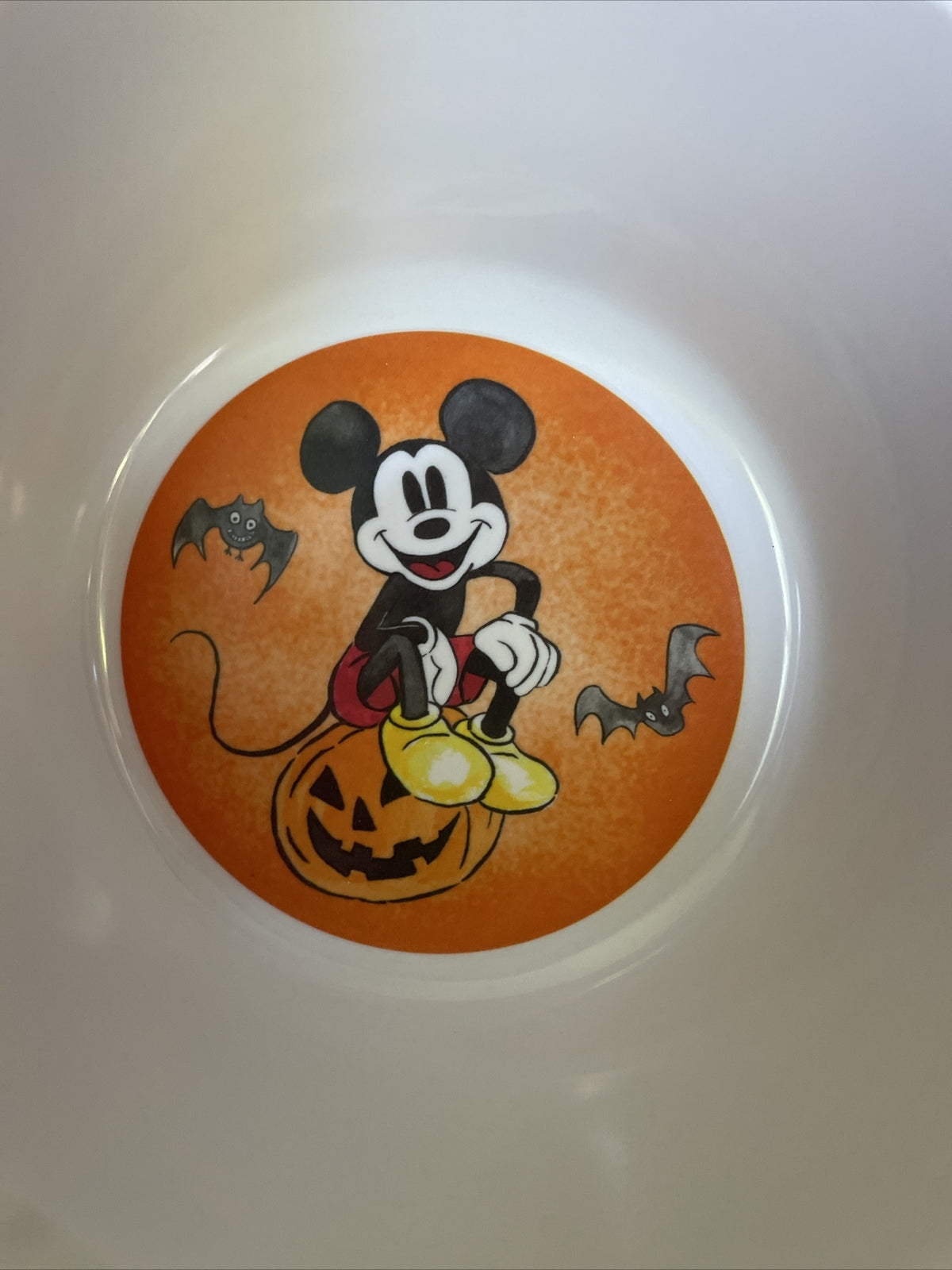 Disney Pottery Barn Mickey Mouse holiday Bowl Halloween party school SET 4 a