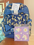 School Pottery barn Kids Disney travel BACKPACK glitter bag Princess girl ??  n