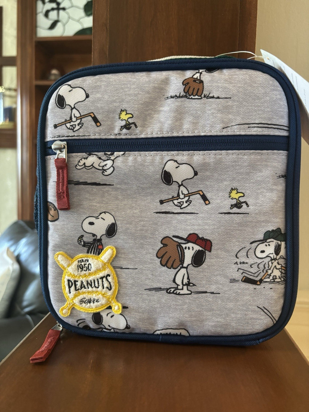 Pottery barn school LUNCH WATER Disney SNOOPY Sport travel birthday gift boy set