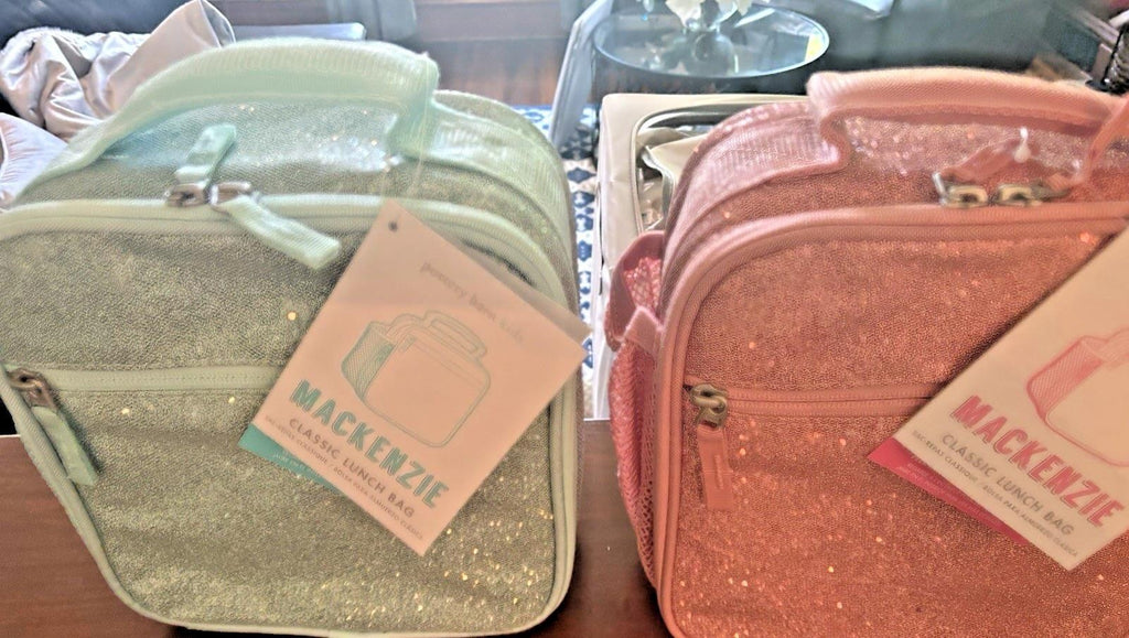 Pottery barn kids School Disney Glitter LUNCH BOX Bag Barbie Frozen Travel .