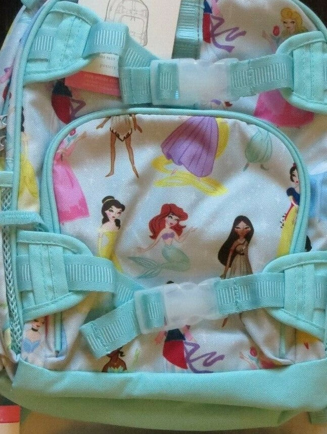 Disney School Pottery barn Backpack Travel Belle Cinderella Princess girl ?? .