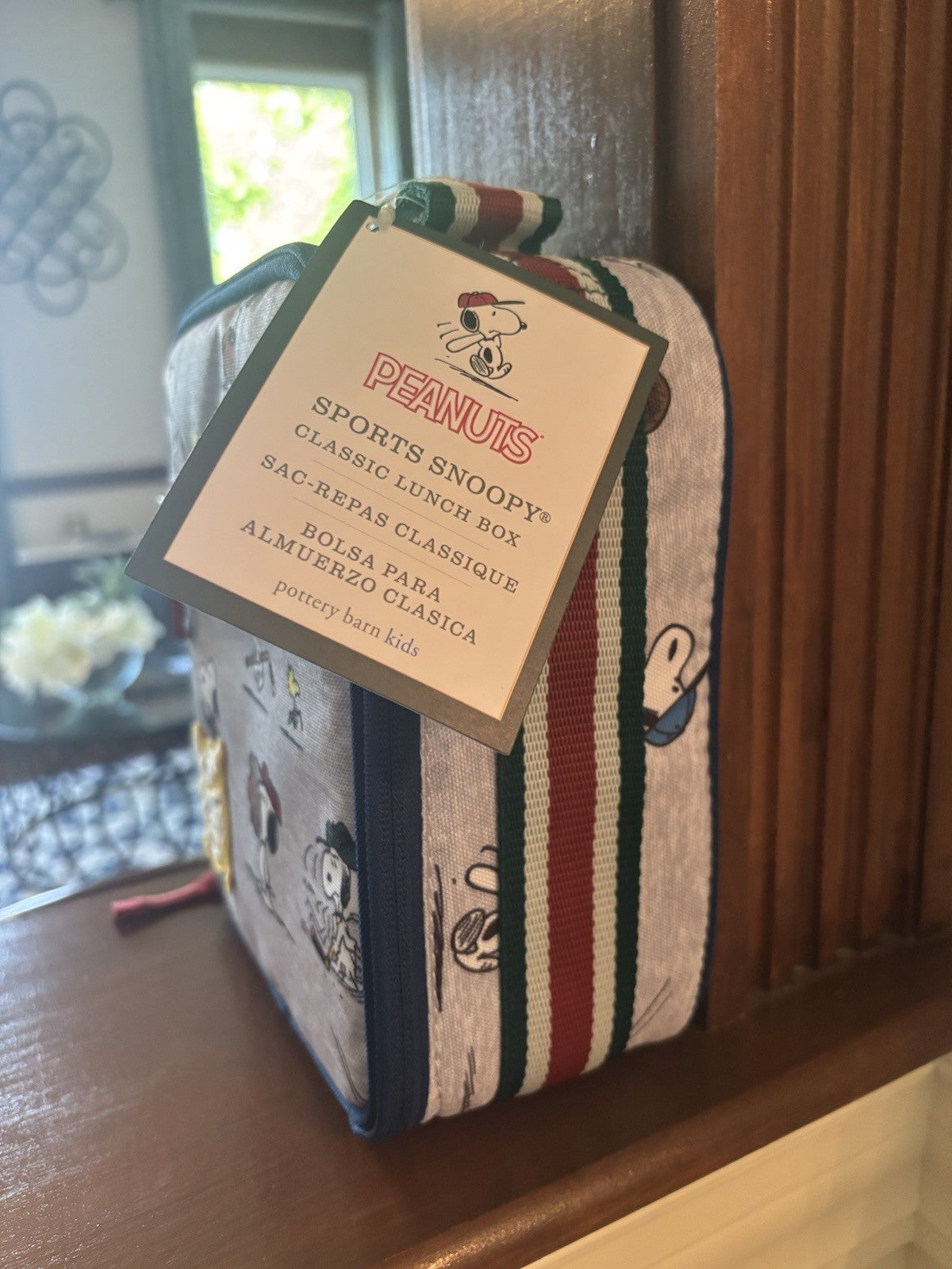 Pottery barn school LUNCH WATER Disney SNOOPY Sport travel birthday gift boy set