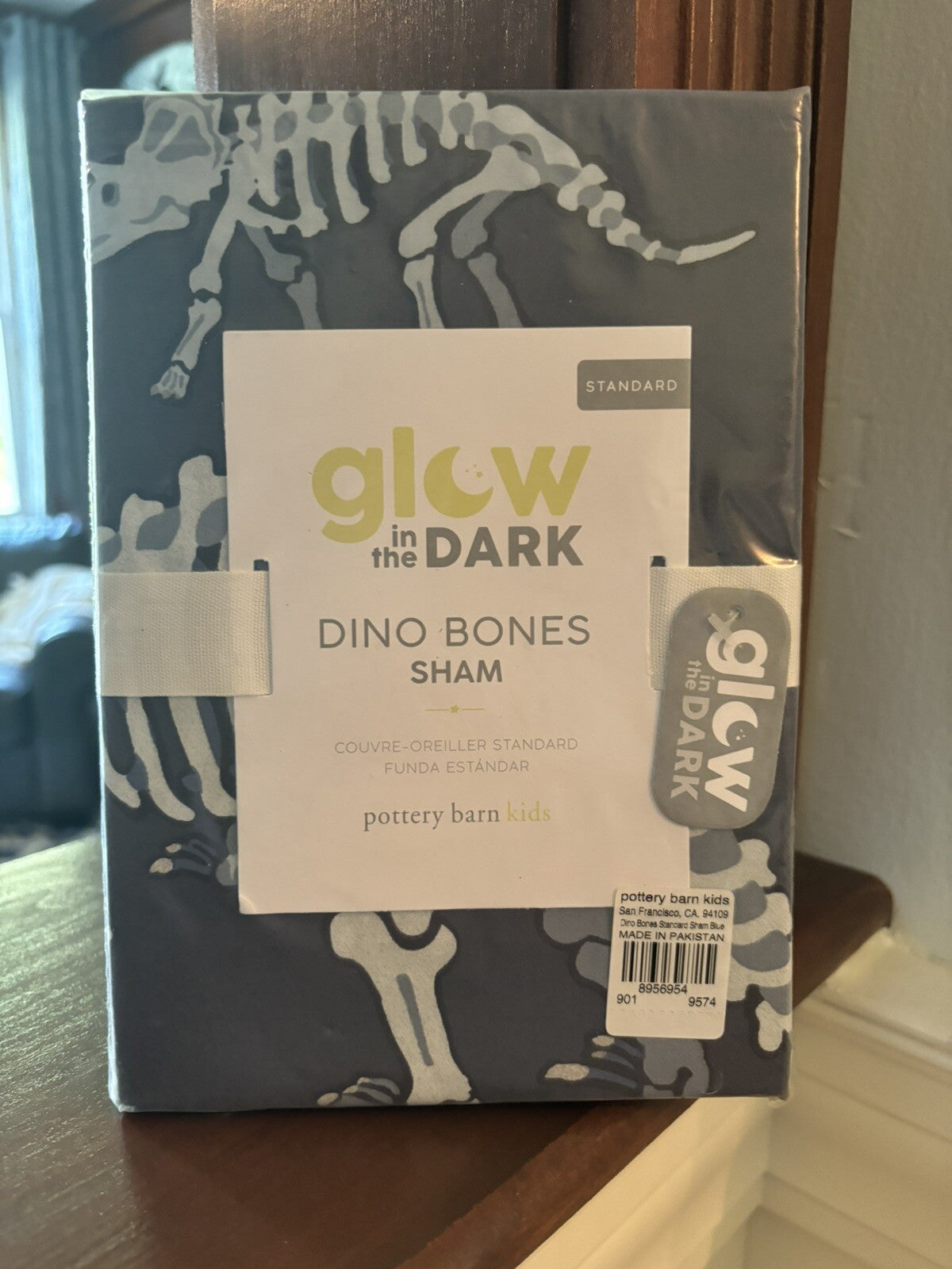 Disney pottery barn Dinosaur Bones Jurassic + holiday gift kid bed SET 2 a