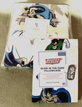 Disney Pottery barn Batman Flash hero DUVET Pillowcase Superman birthday party [