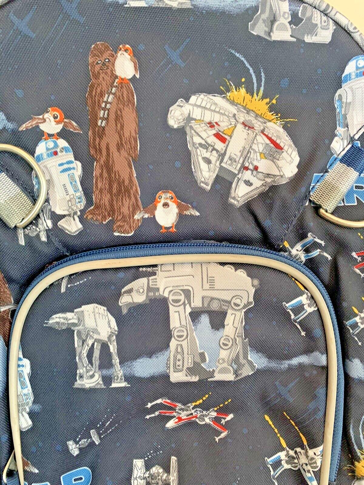 Pottery barn school STAR WARS BACKPACK disney Solo Water Bottle spaceship Jedi =