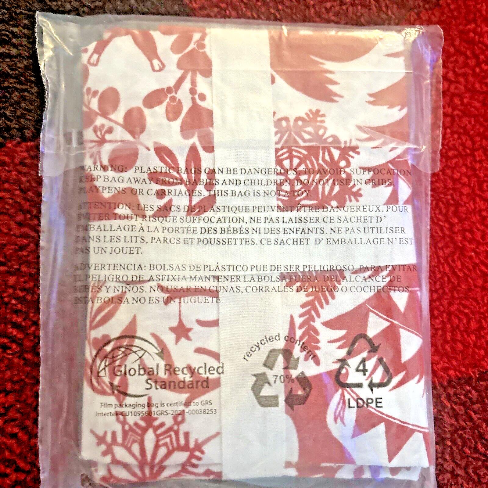Pottery barn holiday Christmas deer red art vintage party gift Pillowcase y