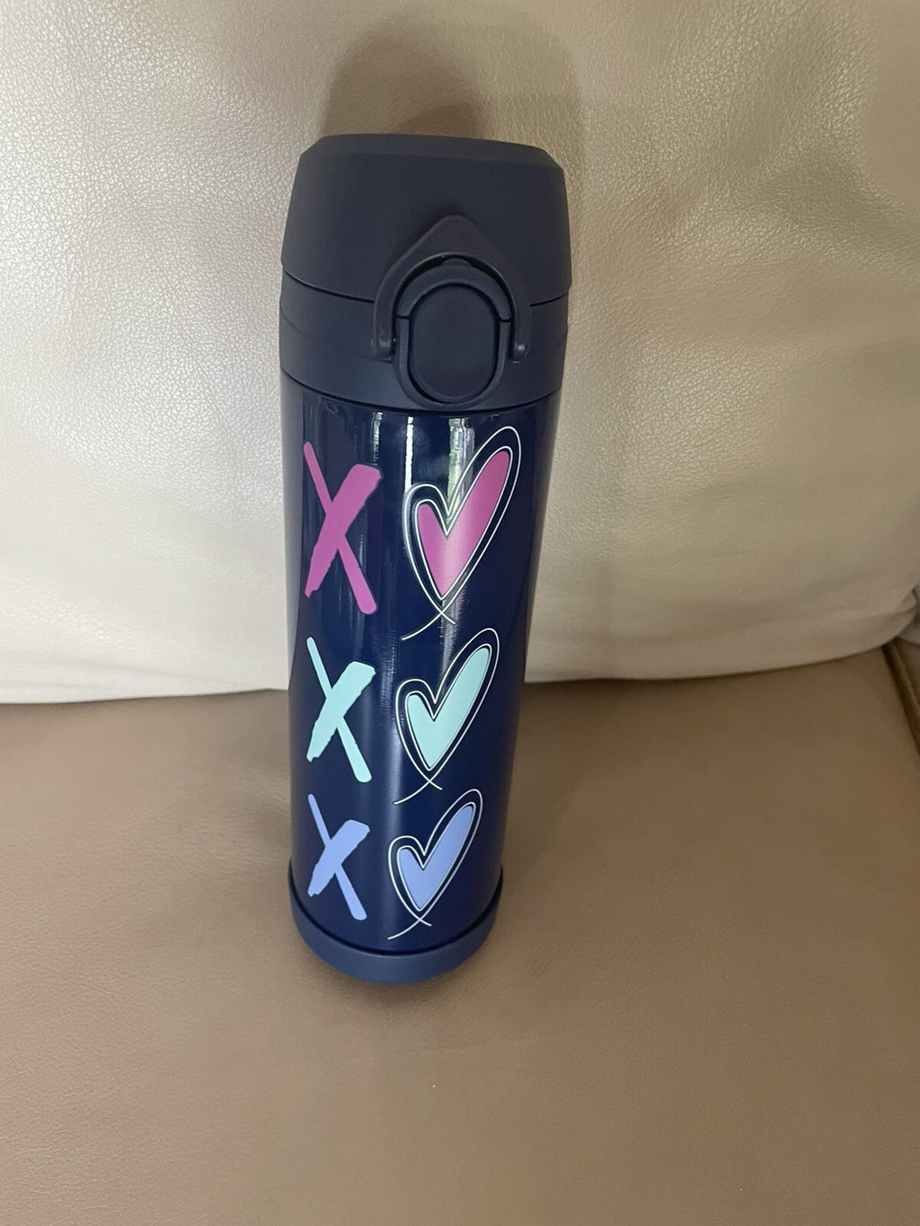 School Disney Pottery barn WATER BOTTLE star Teen Holiday Party girl heart h