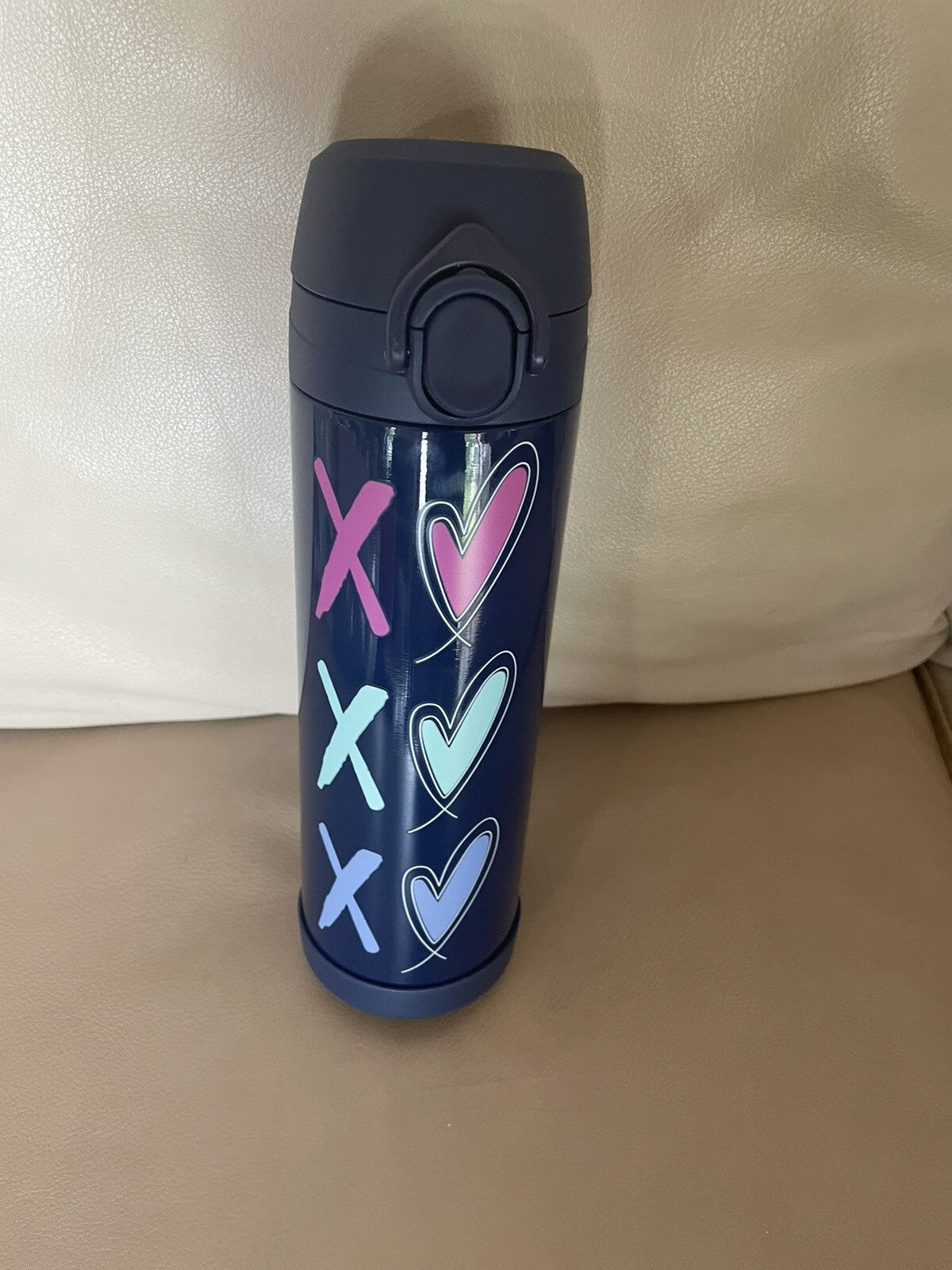 School Disney Pottery barn WATER BOTTLE star Teen Holiday Party girl heart h