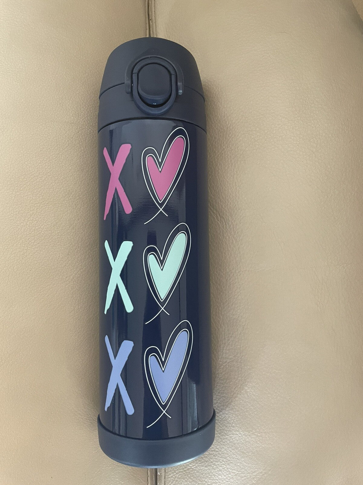 School Disney Pottery barn WATER BOTTLE star Teen Holiday Party girl heart h