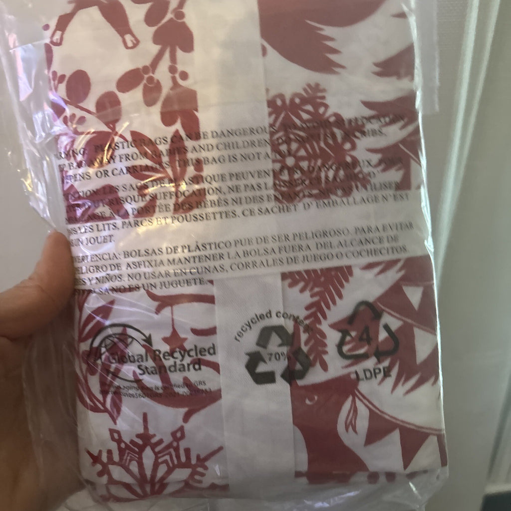 Pottery barn holiday Christmas deer red art vintage party gift Pillowcase y
