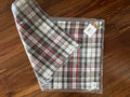 Pottery Barn Disney Plaid Pillow cover Sham Holiday Christmas party gift '