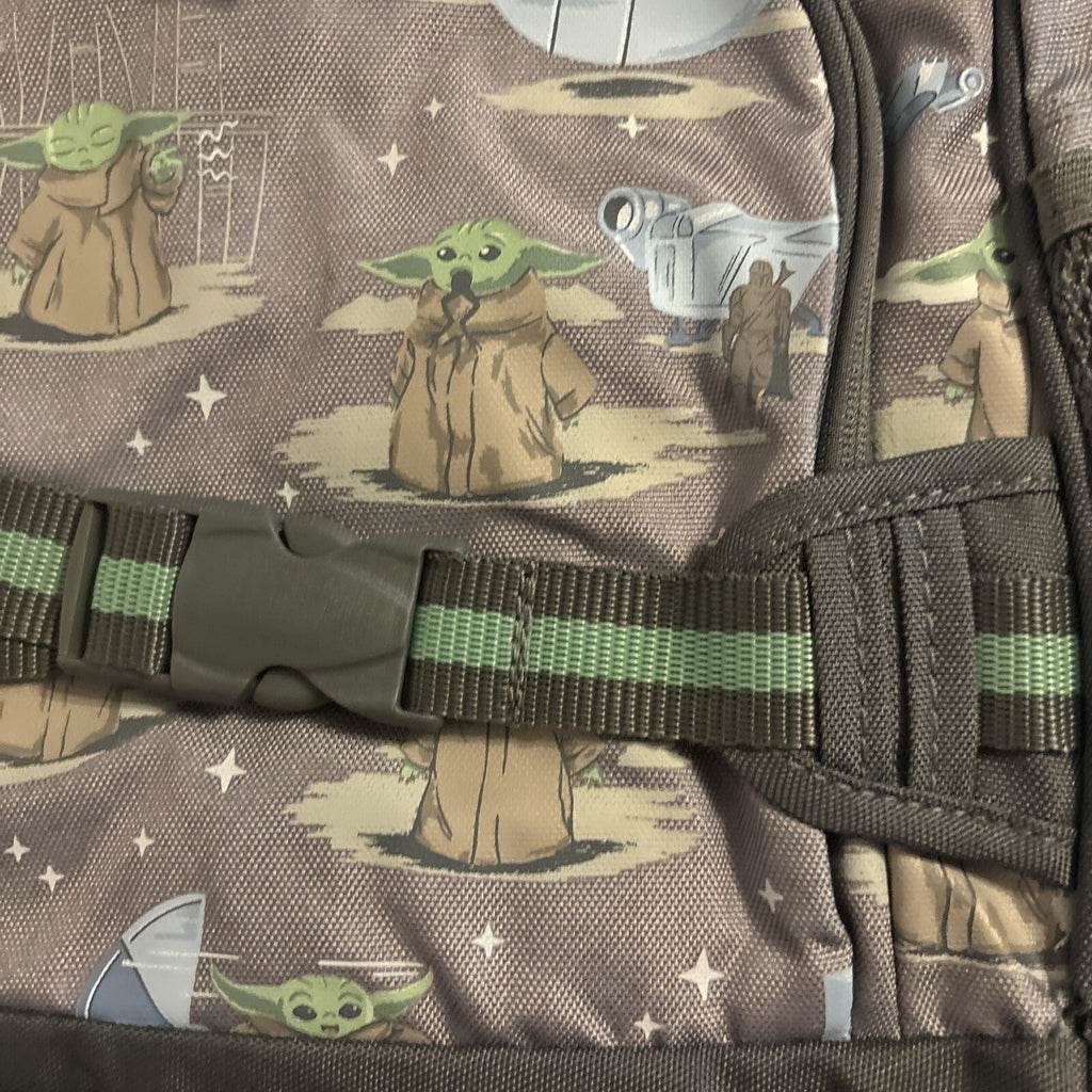 School Disney Pottery barn STAR WARS Space BACKPACK Mandalorian Solo Grogu Set n