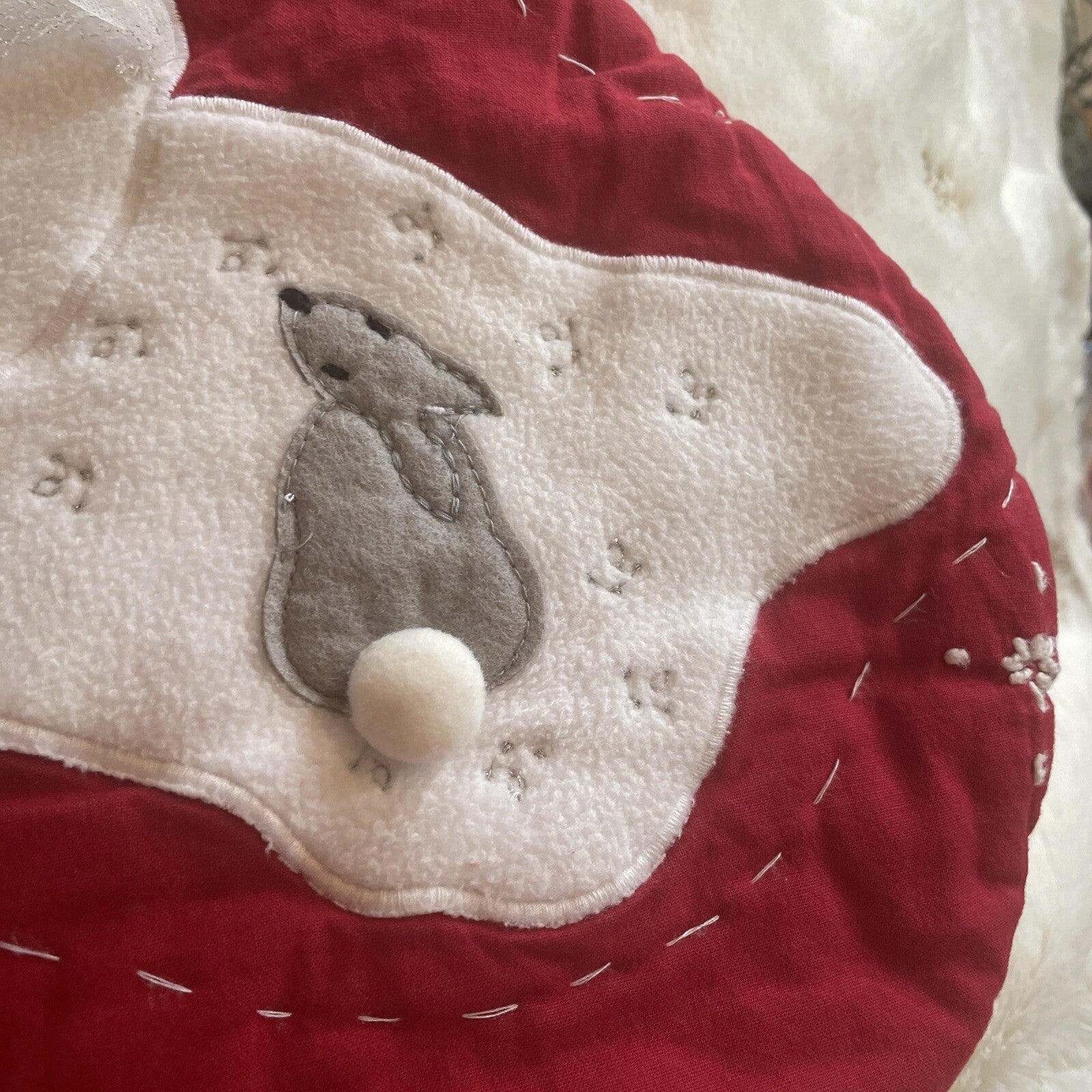 Pottery Barn Holiday Christmas stocking Snowman gift party disney school girl r